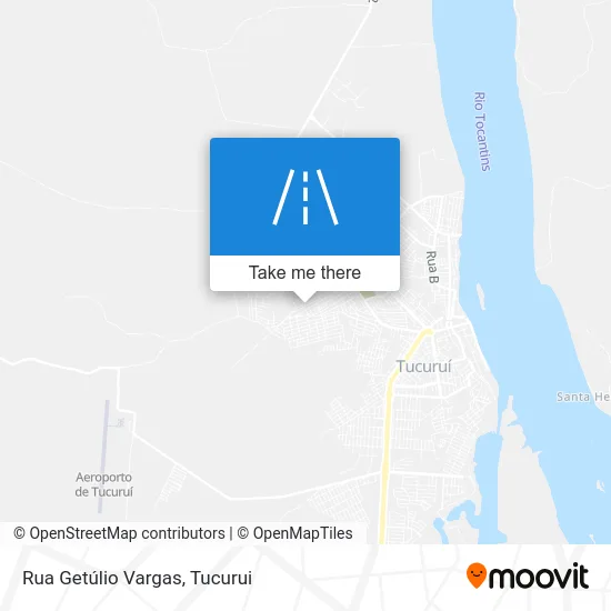 Rua Getúlio Vargas map