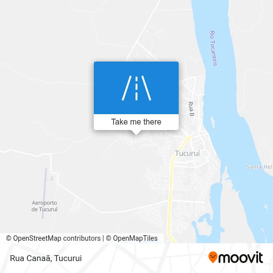 Rua Canaã map