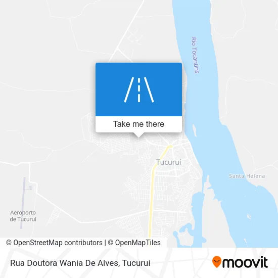 Rua Doutora Wania De Alves map