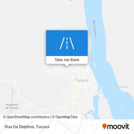 Rua Da Delphos map