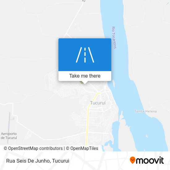 Rua Seis De Junho map