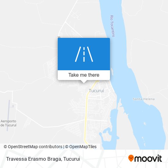 Travessa Erasmo Braga map