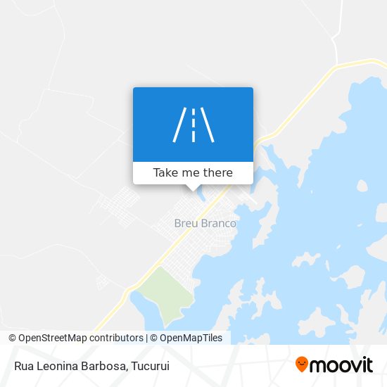 Mapa Rua Leonina Barbosa