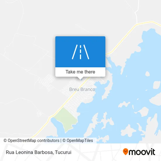 Rua Leonina Barbosa map