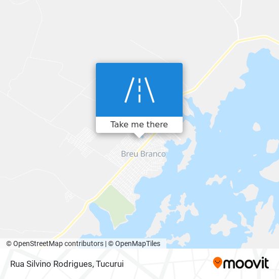 Mapa Rua Silvino Rodrigues