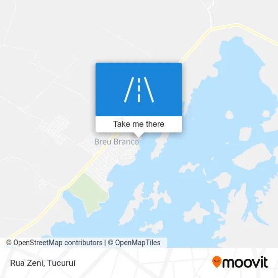 Rua Zeni map