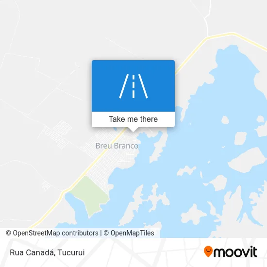 Rua Canadá map