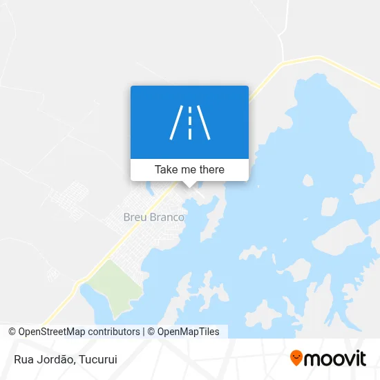 Rua Jordão map