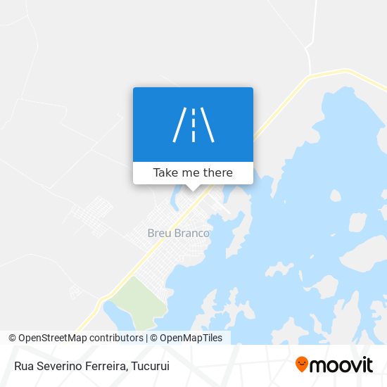 Mapa Rua Severino Ferreira