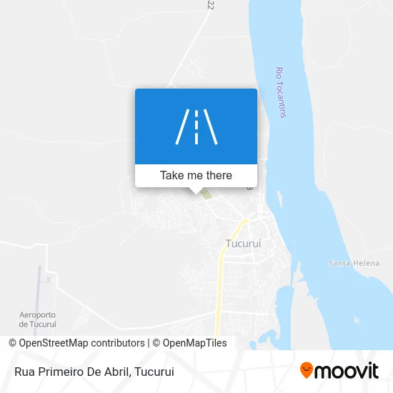 Rua Primeiro De Abril map