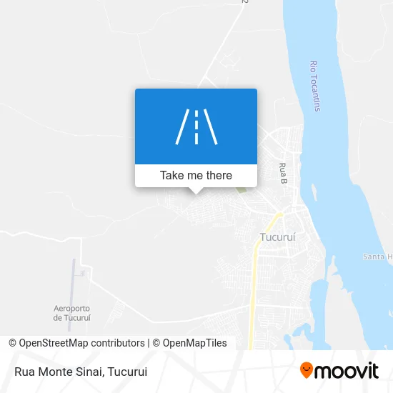 Rua Monte Sinai map