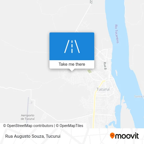 Rua Augusto Souza map
