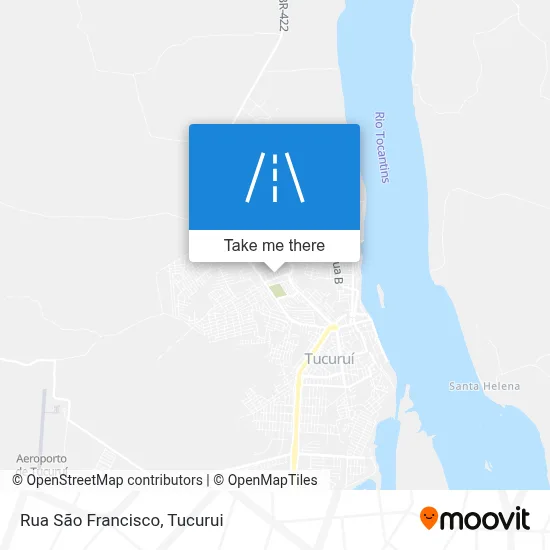 Rua São Francisco map