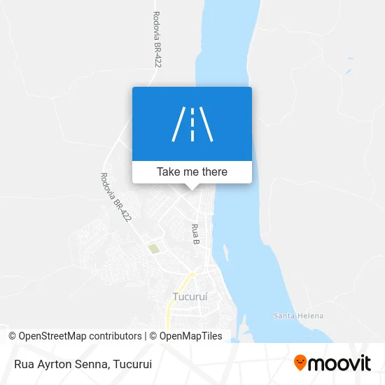 Rua Ayrton Senna map