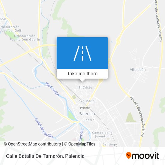 Calle Batalla De Tamarón map