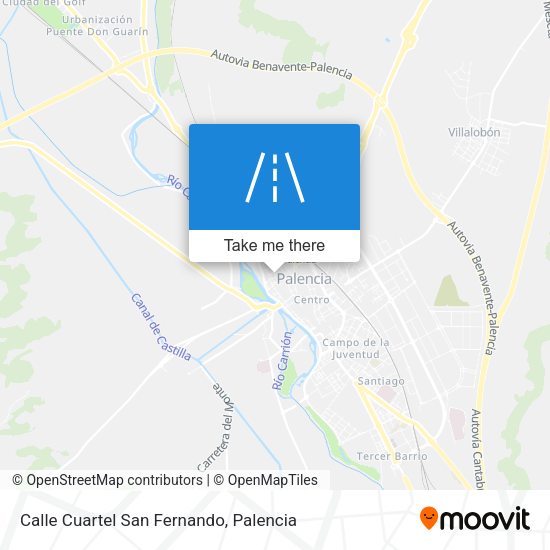 Calle Cuartel San Fernando map