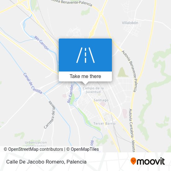 Calle De Jacobo Romero map