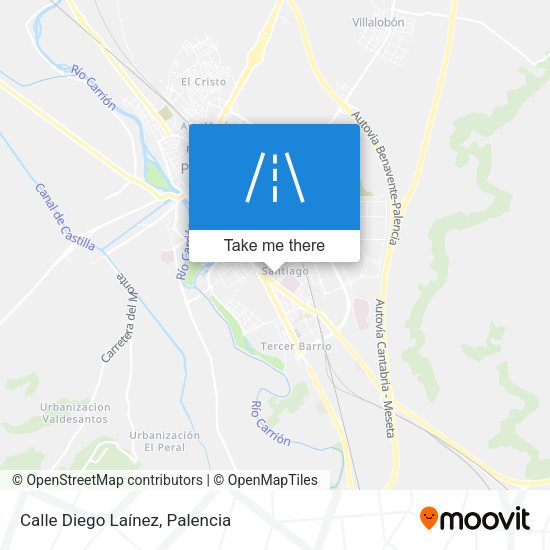 Calle Diego Laínez map