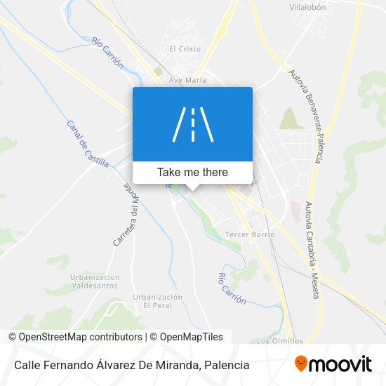 Calle Fernando Álvarez De Miranda map