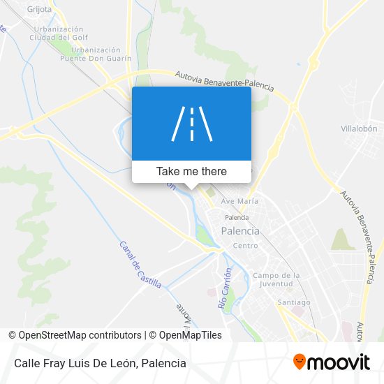 Calle Fray Luis De León map