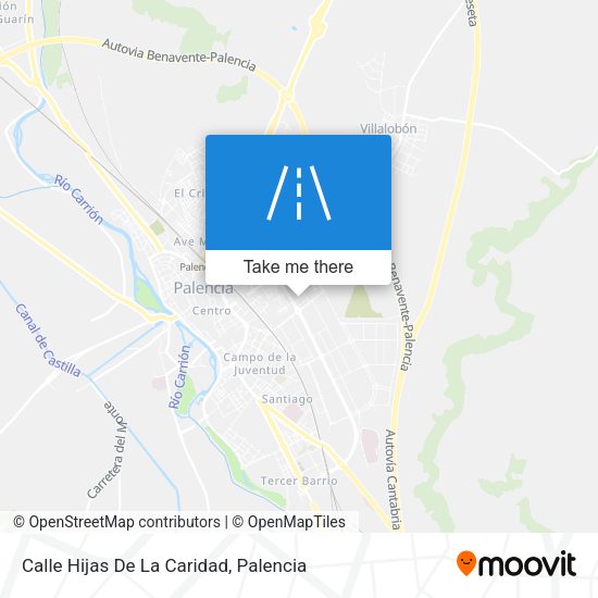 Calle Hijas De La Caridad map