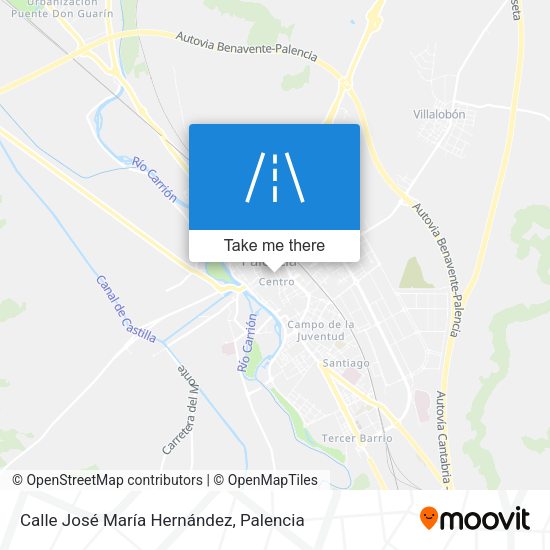 Calle José María Hernández map