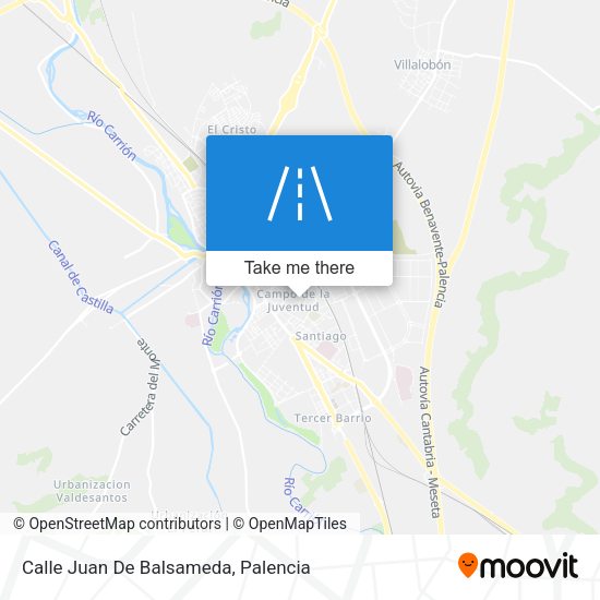 Calle Juan De Balsameda map