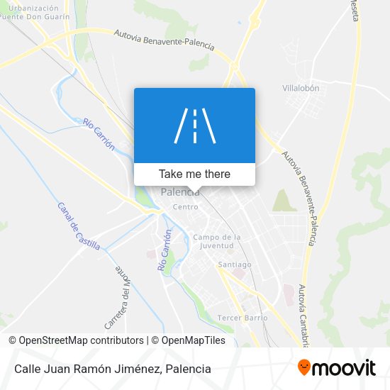 Calle Juan Ramón Jiménez map