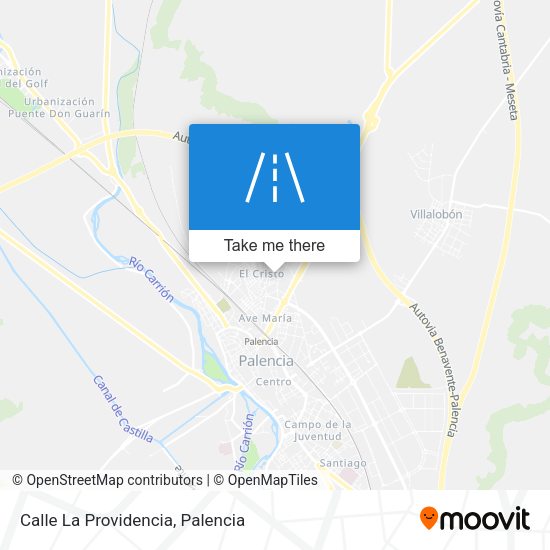 Calle La Providencia map