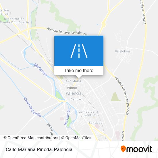Calle Mariana Pineda map