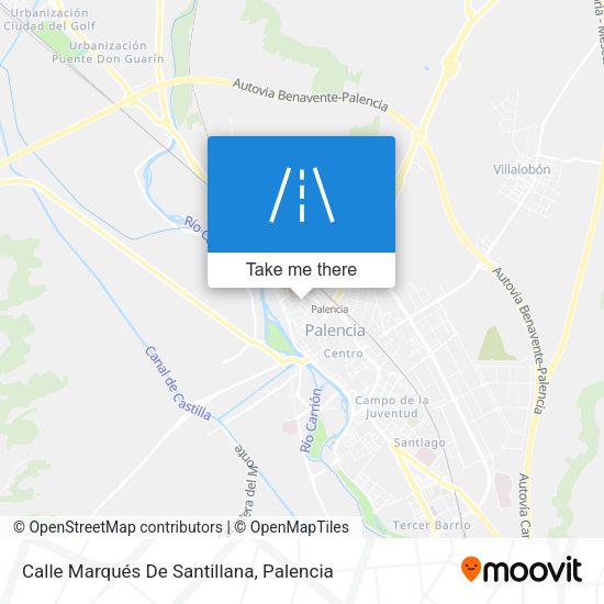 Calle Marqués De Santillana map