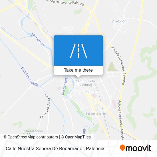 Calle Nuestra Señora De Rocamador map