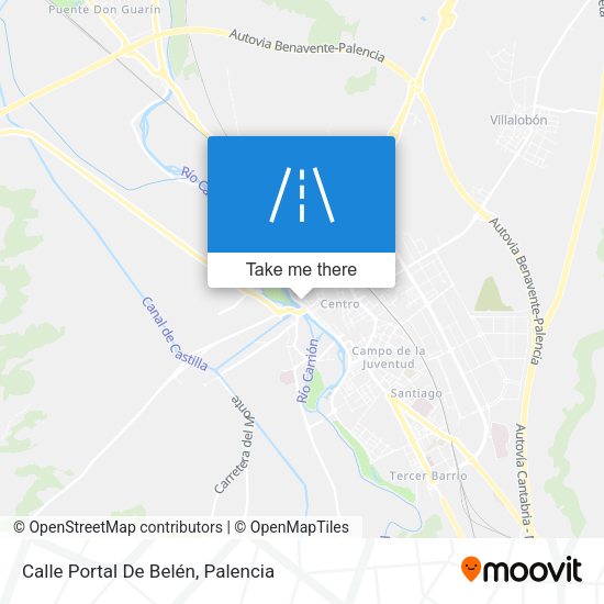 Calle Portal De Belén map