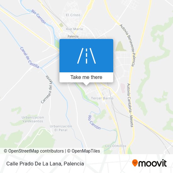 Calle Prado De La Lana map