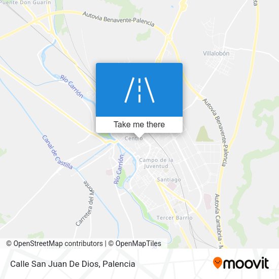 Calle San Juan De Dios map