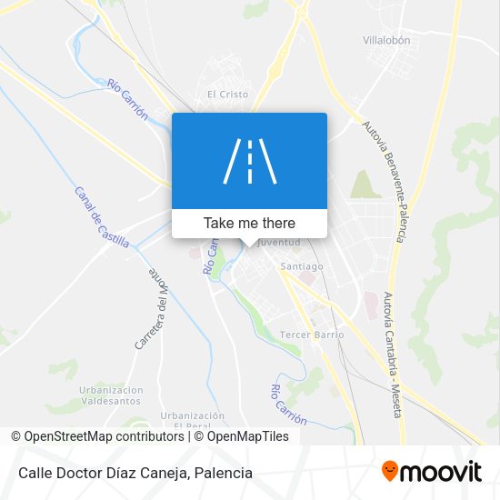 Calle Doctor Díaz Caneja map