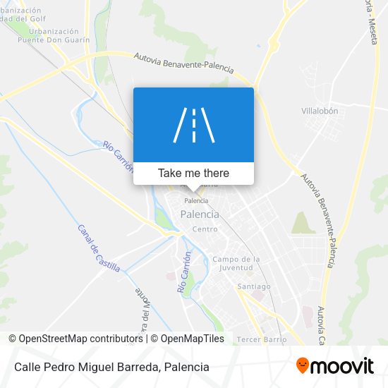 Calle Pedro Miguel Barreda map