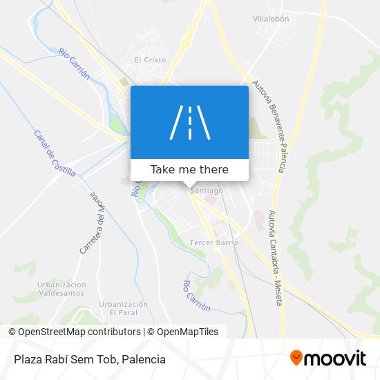 mapa Plaza Rabí Sem Tob