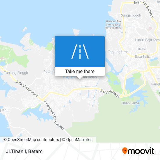 Jl.Tiban I map