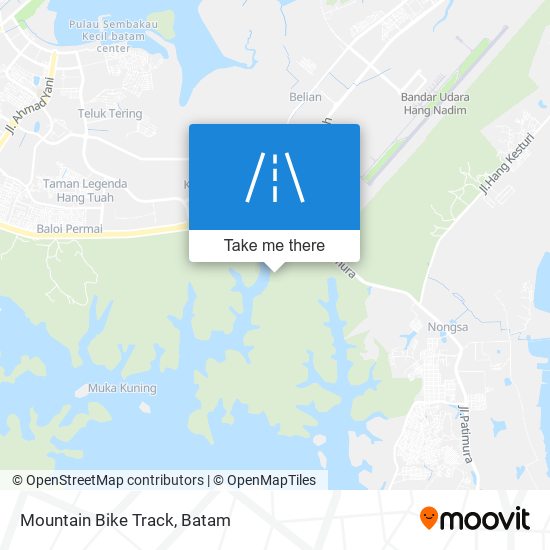 Mountain Bike Track map