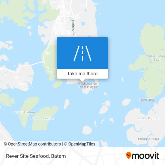 Rever Site Seafood map