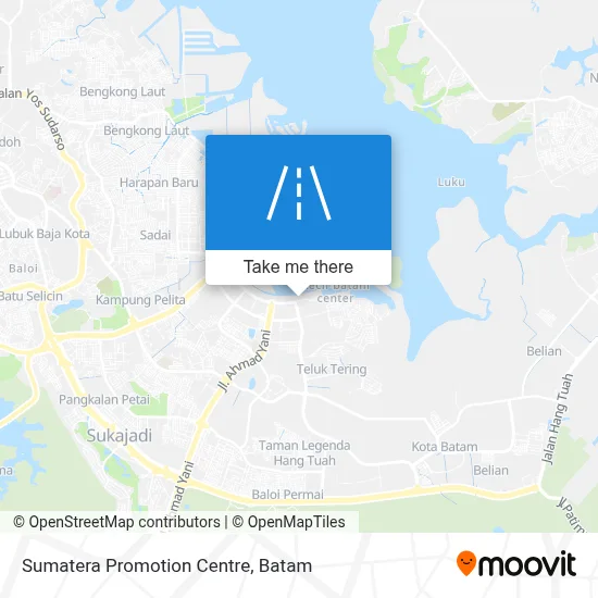 Sumatera Promotion Centre map
