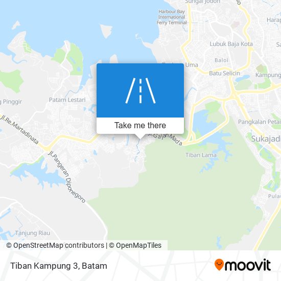 Tiban Kampung 3 map