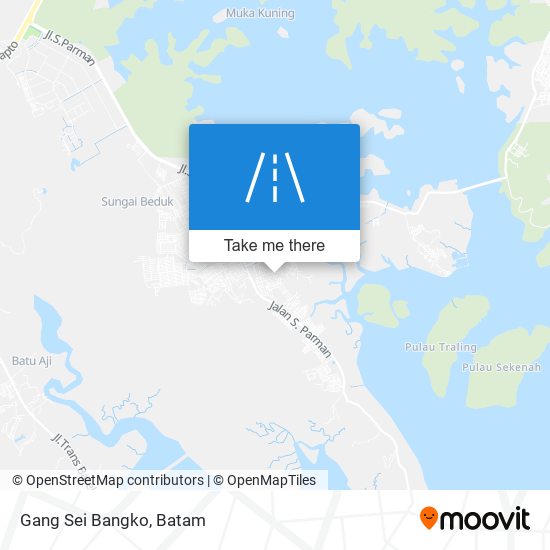 Gang Sei Bangko map