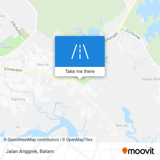 Jalan Anggrek map