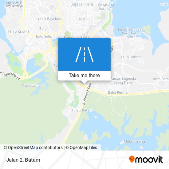 Jalan 2 map