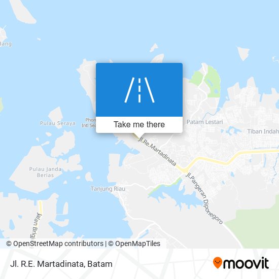 Jl. R.E. Martadinata map