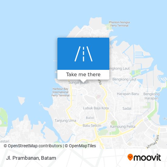 Jl. Prambanan map