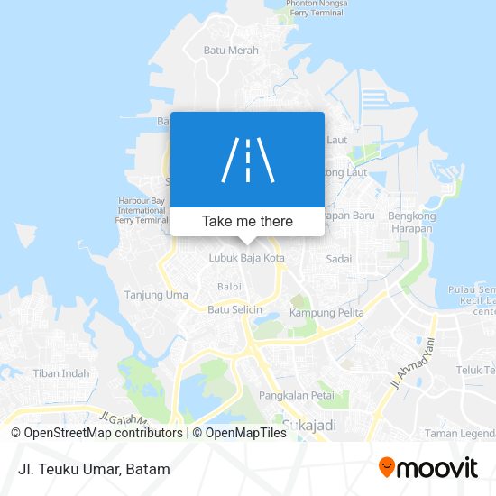 Jl. Teuku Umar map