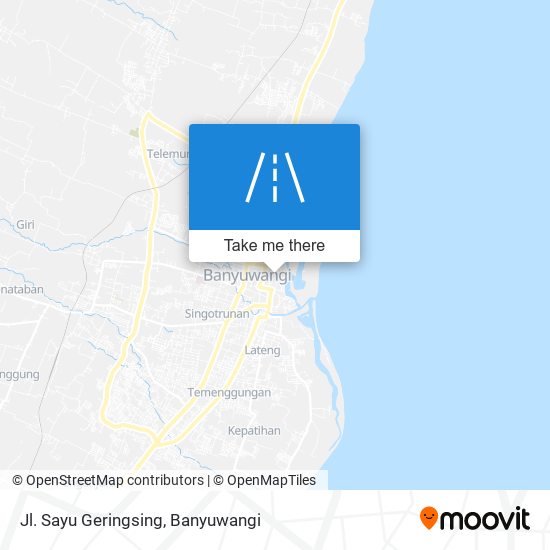 Jl. Sayu Geringsing map